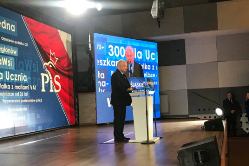 Jarosław Kaczyński we Wrocławiu: – Z konwencji naszych przeciwników znów usłyszeliśmy surmy bojowe.