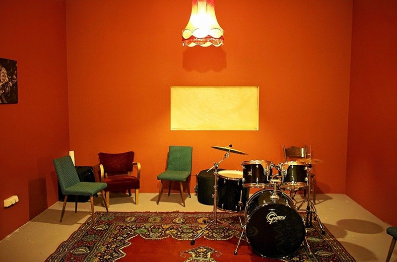 wnętrza klubu muzycznego Bajkonur przy ul. Piłsudskiego w Łodzi