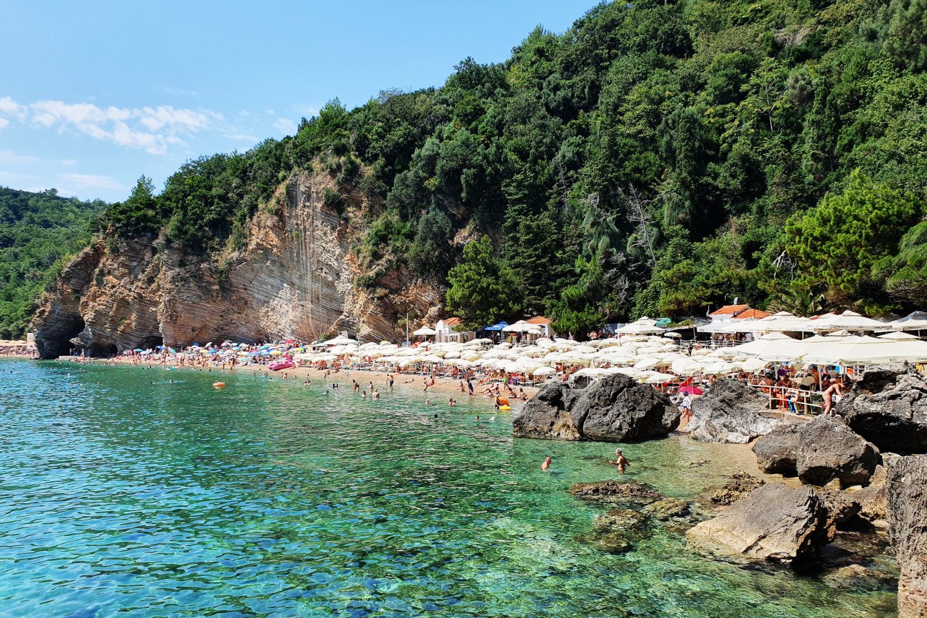 plaza w Czarnogórze