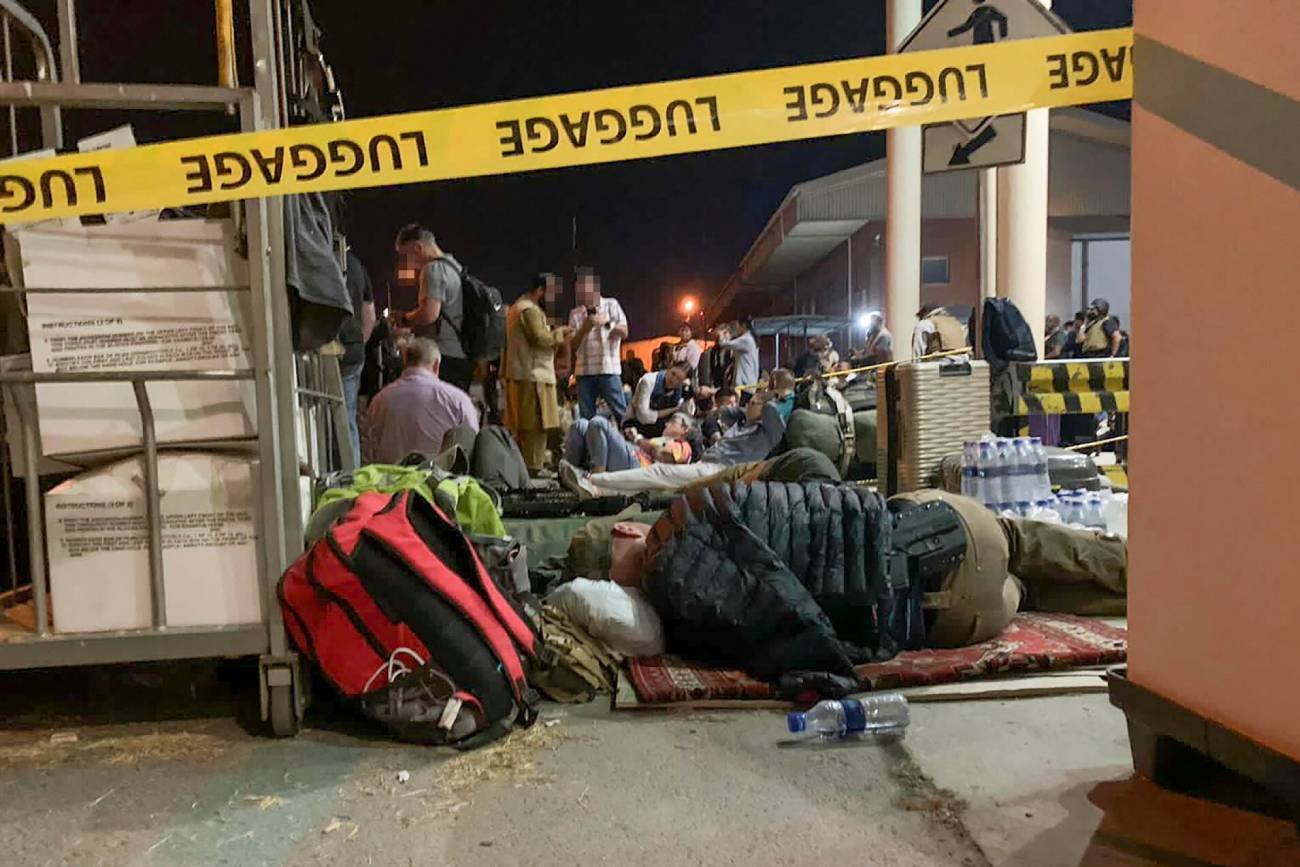 Na lotnisku w Kabulu ma panować niepewność w sprawie polskiej misji ewakuacyjnej z Afganistanu. (Zdjęcie ilustracyjne)