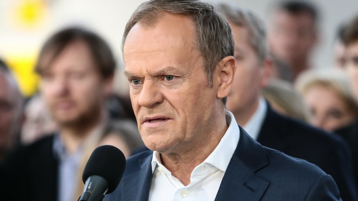 Lider PO Donald Tusk.