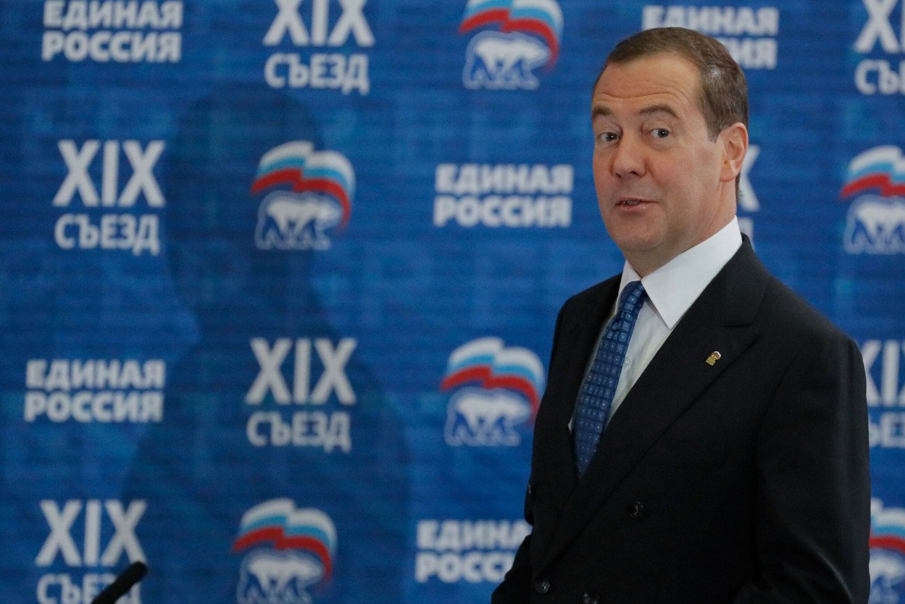 Dmitrij Miedwiediew uderza w Polskę. Tym razem zarzucił naszemu krajowi rusofobię