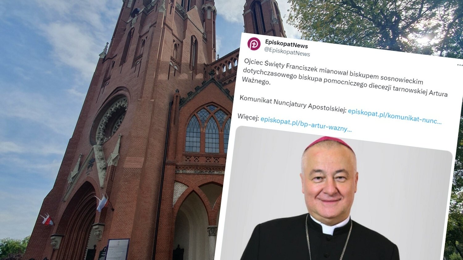 Papież reaguje na orgię na parafii w Dąbrowie Górniczej. Jest nowy biskup.