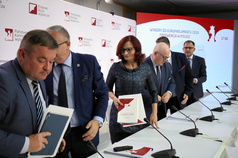 Państwowa Komisja Wyborcza podała informacje o frekwencji podczas wyborów do Parlamentu Europejskiego.