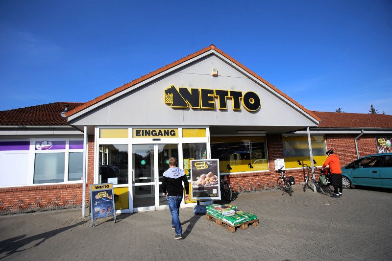 To zdjęcie zrobiono wczoraj w niemieckim Löcknitz, w pierwszą niedzielę z zakazem handlu w Polsce.
