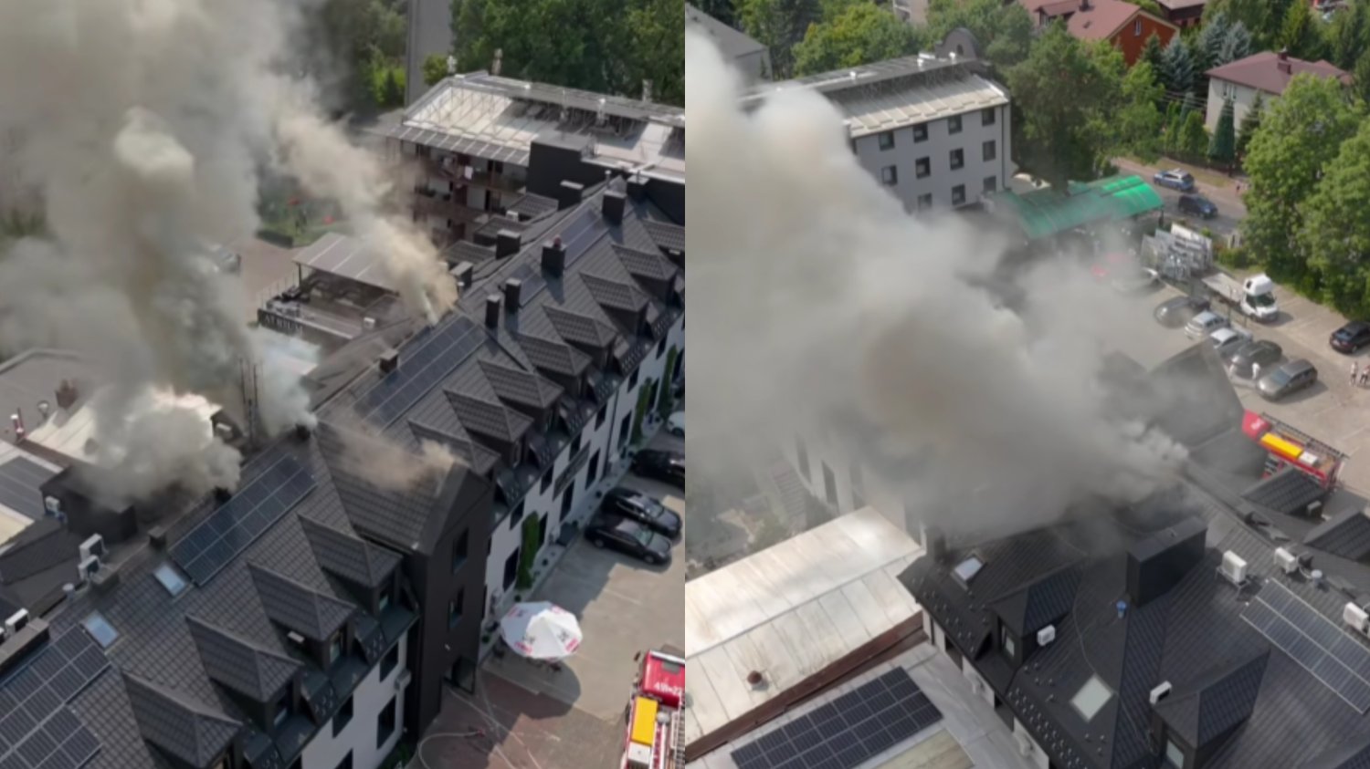 Starachowice. W znanym w mieście hotelu wybuchł duży pożar