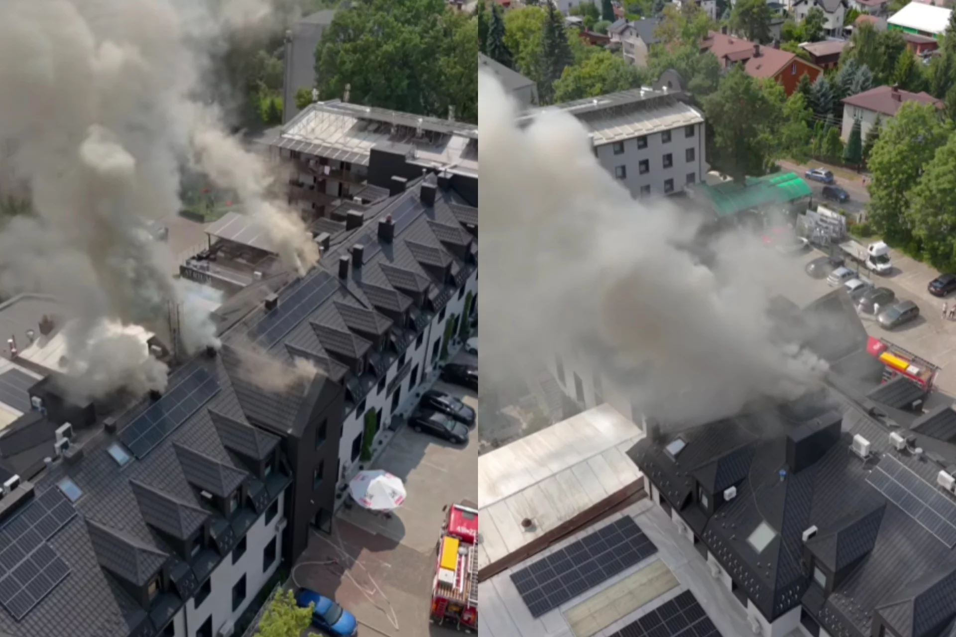 Starachowice. W znanym w mieście hotelu wybuchł duży pożar
