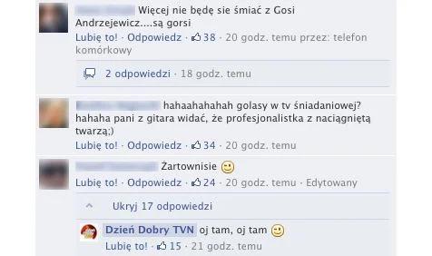 Internauci w większiści negatywnie komentowali występ Patty.