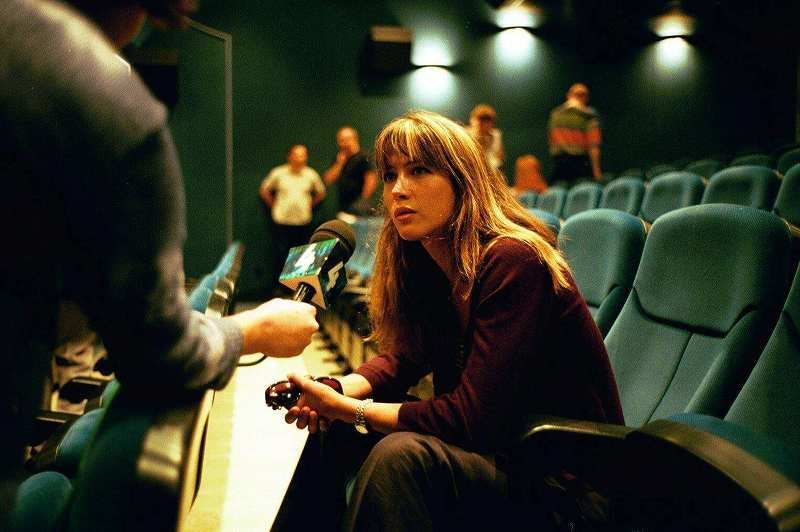 W kinie Femina gościła sama Sophie Marceau, Warszawa 2000 r.