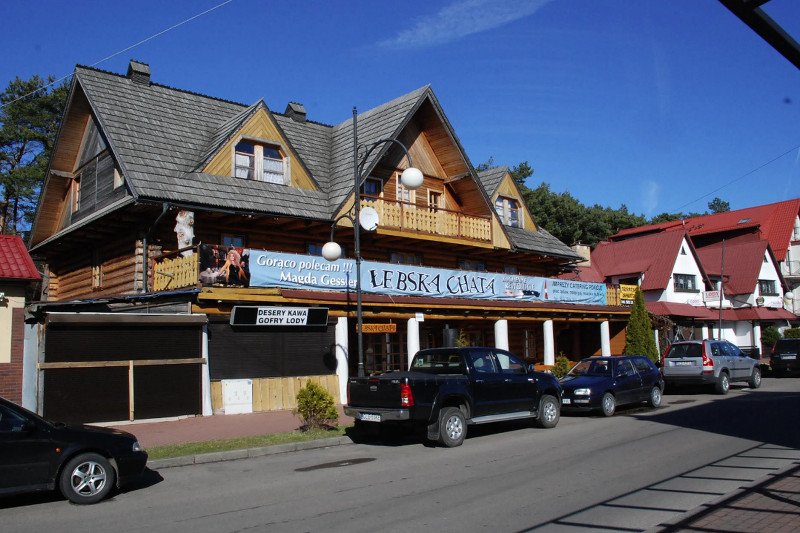 Łebska Chata w Łebie, której Magda Gessler przeprowadzała Kuchenne Rewolucje.
