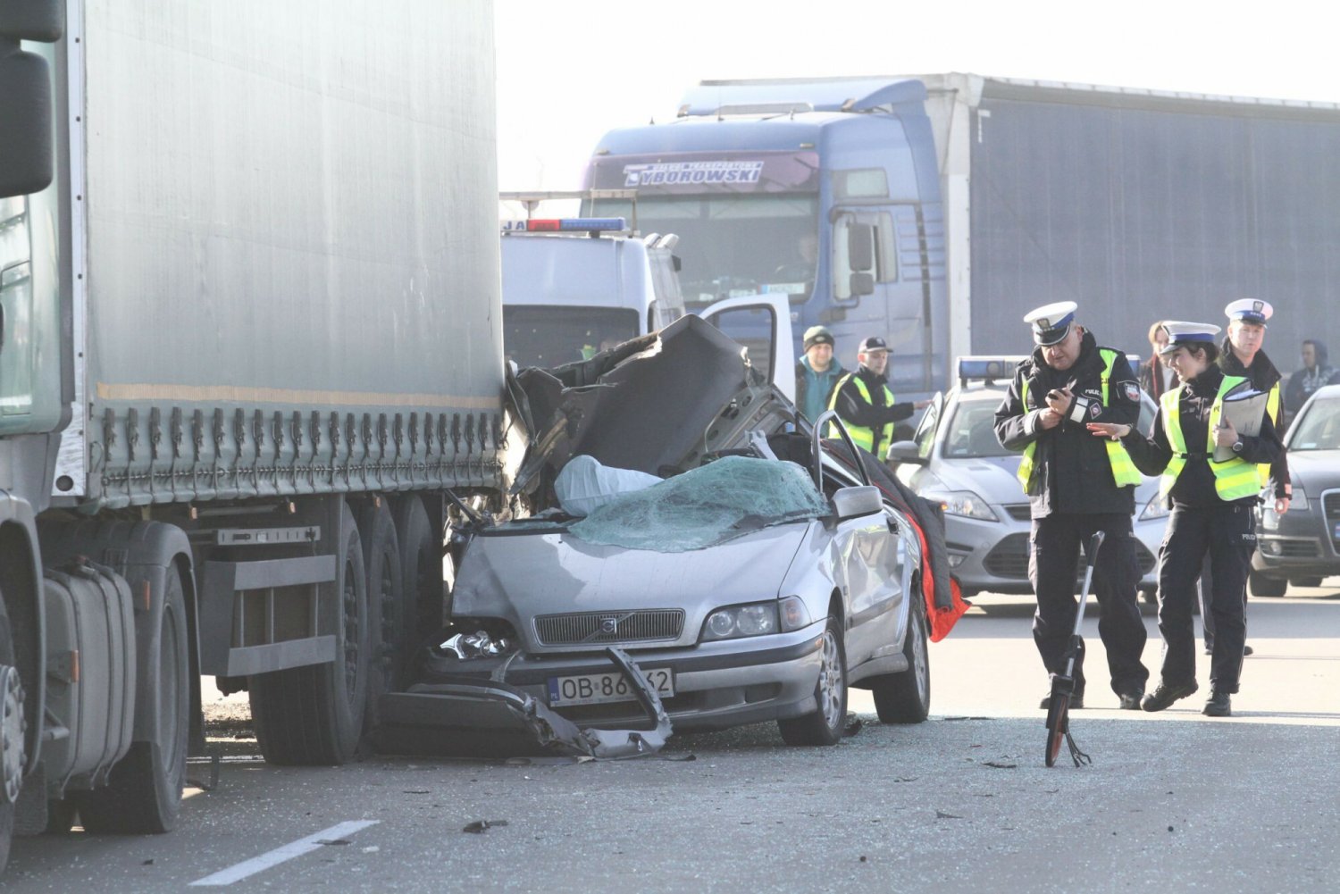 Na węźle Kostomłoty wypadki to codzienność.