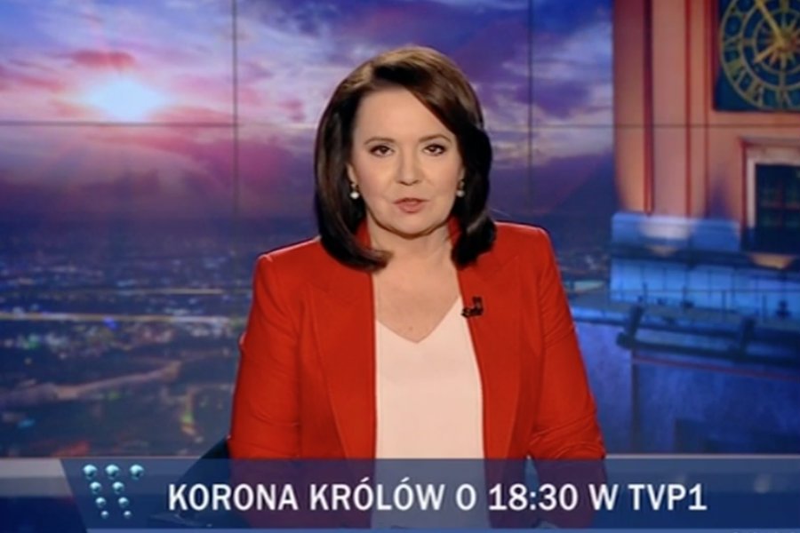 Danuta Holecka poświęciła Wielkiej Orkiestrze Świątecznej Pomocy jedno zdanie. Były w "Wiadomościach" o wiele ważniejsze tematy.