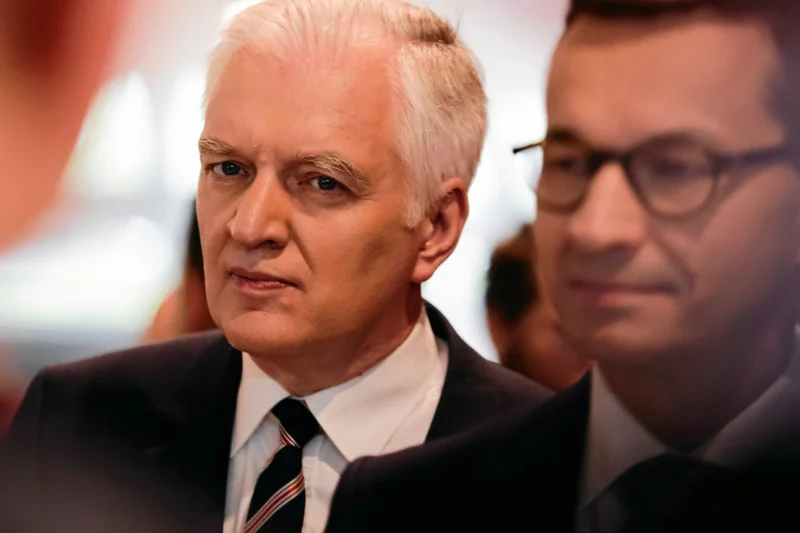 Jarosław Gowin i Mateusz Morawiecki