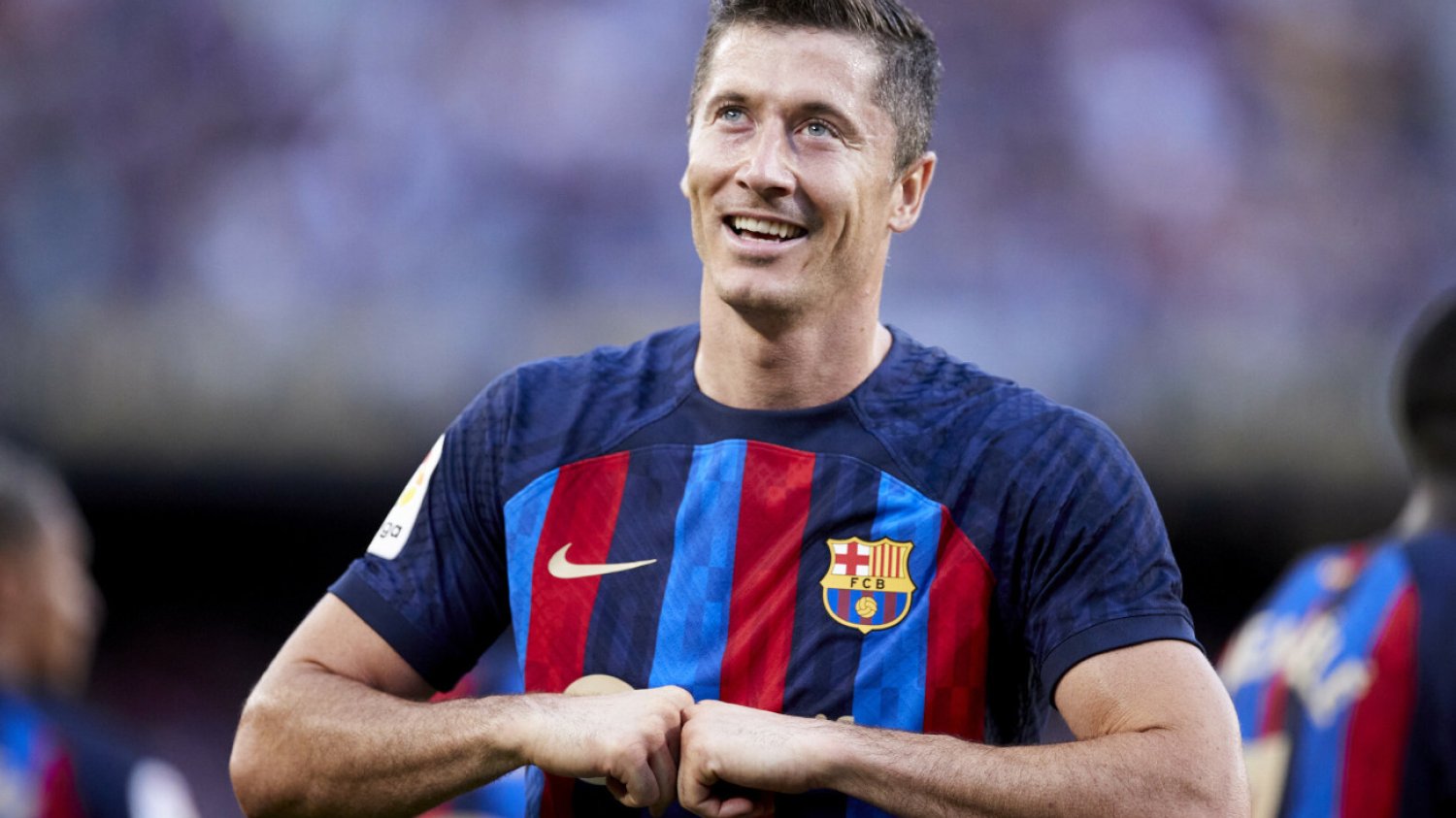 Robert Lewandowski jest najlepszym strzelcem FC Barcelony w dopiero co rozpoczętym sezonie Primera Division.
