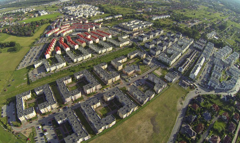 Warszawska Białołęka to jedno z większych nowych osiedli.