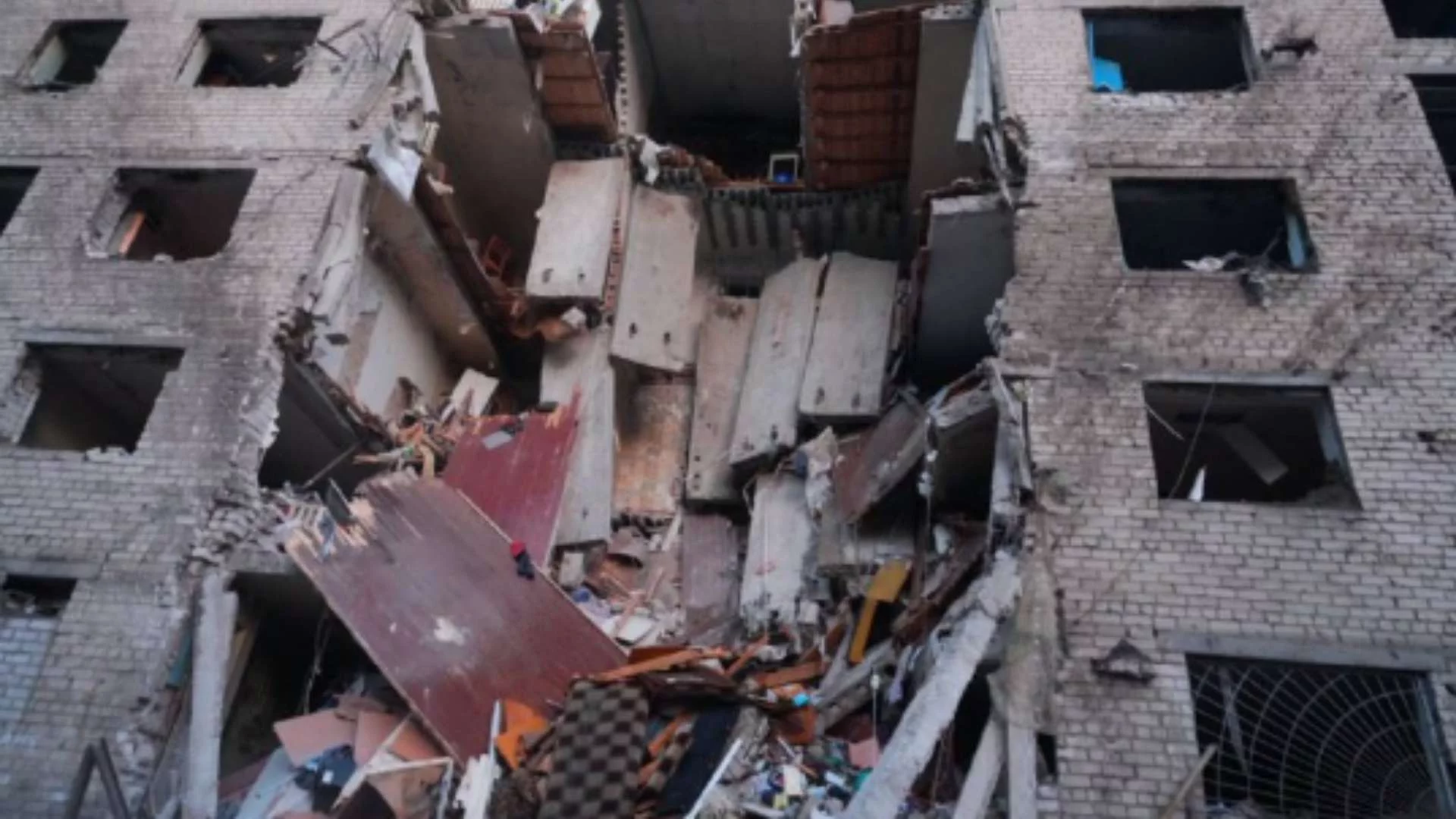 Zmasowany atak Rosji na Ukrainę.