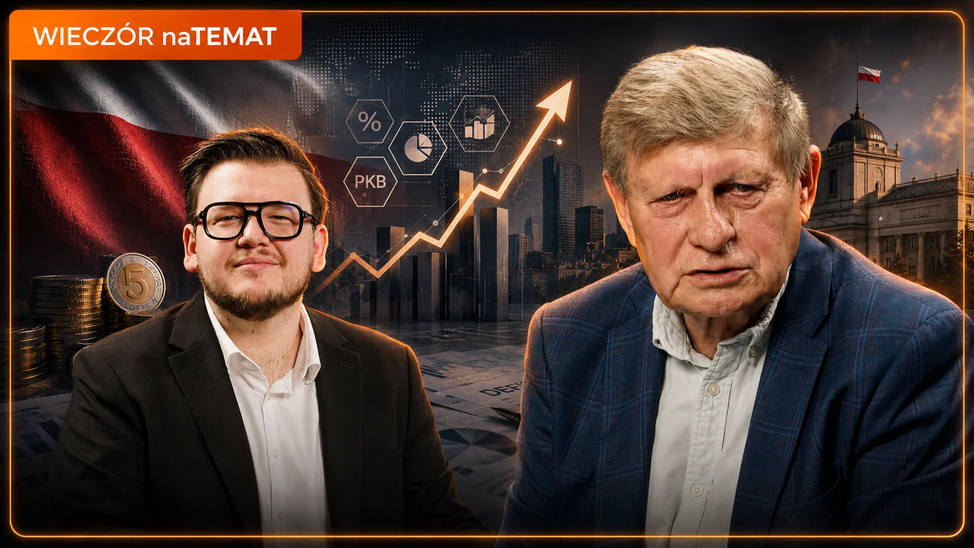 Prof. Leszek Balcerowicz o 800+, rozdętym socjalu, problemach budżetowych i Ukraińcach w Polsce.