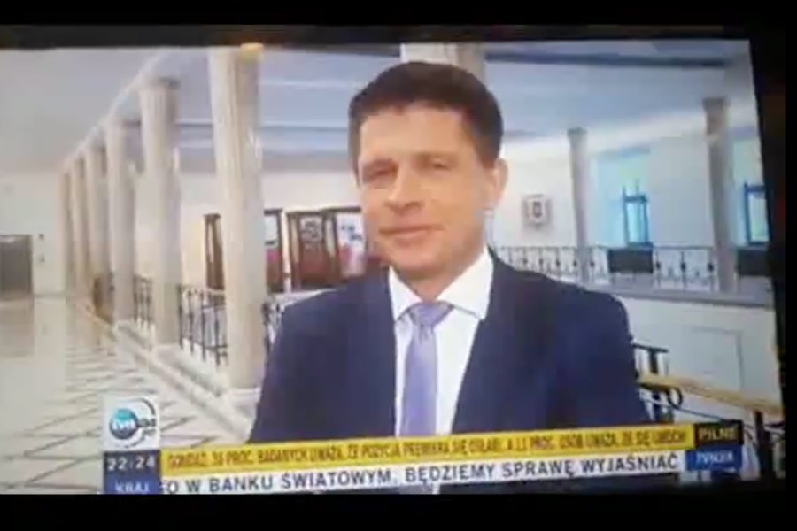 Ryszard Petru pomylił nazwę własnej partii.