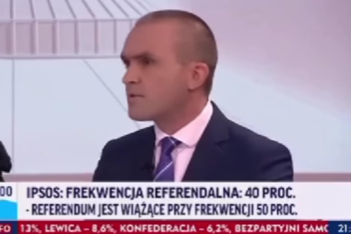 Syn Banasia pojawił się w TVP. Padły mocne ws. wyników wyborów.