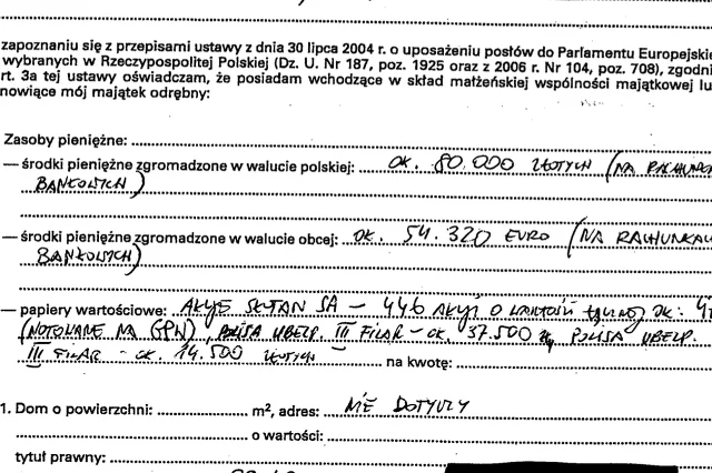 Oświadczenie majątkowe Andrzeja Dudy. Zrealizowanie jego obietnic uszczupli oszczędności jego i innych klientów.
