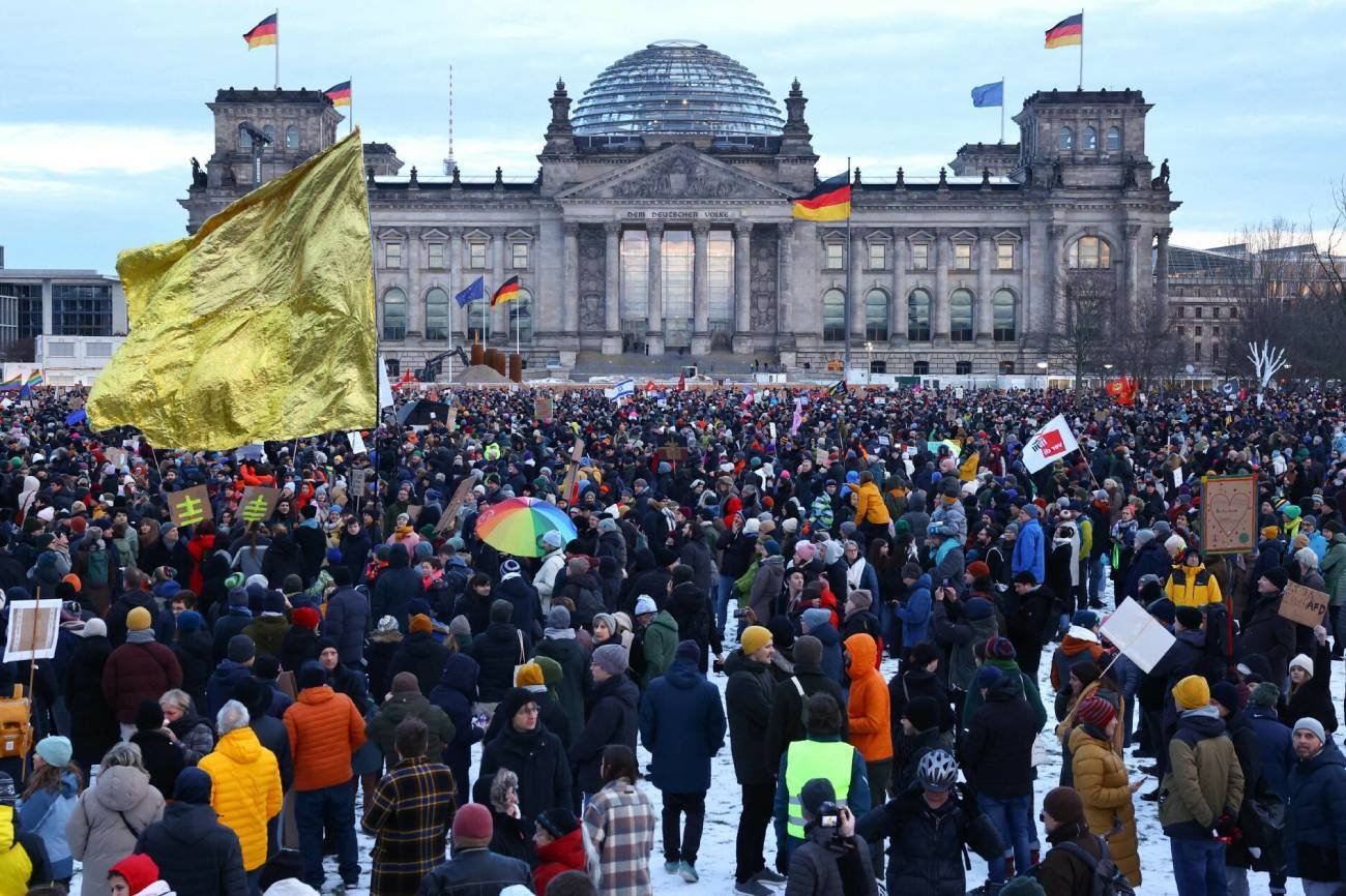 Niemcy. Masowe protesty przeciw ekstremizmowi.