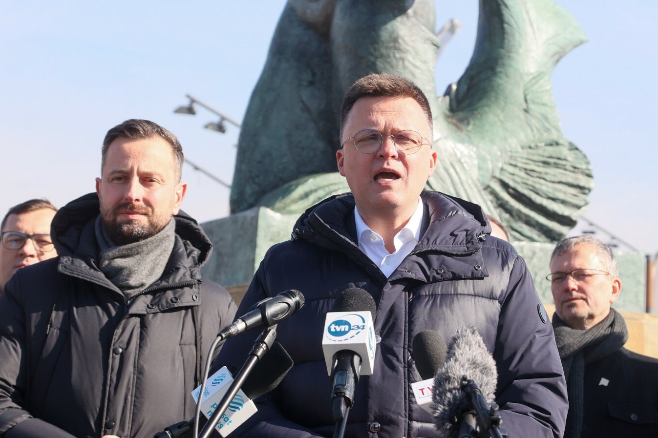 Szymon Hołownia i Władysław Kosiniak-Kamysz