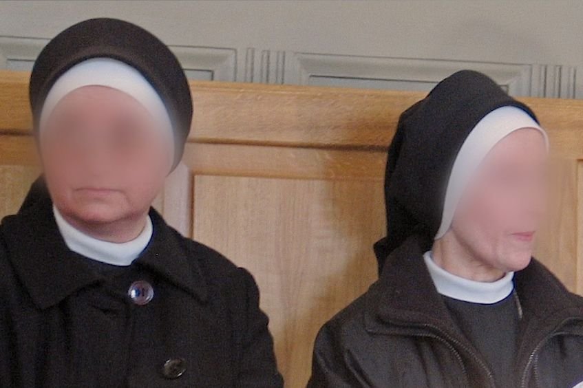 Zdjęcie z procesu sióstr Bernadetty i Franciszki