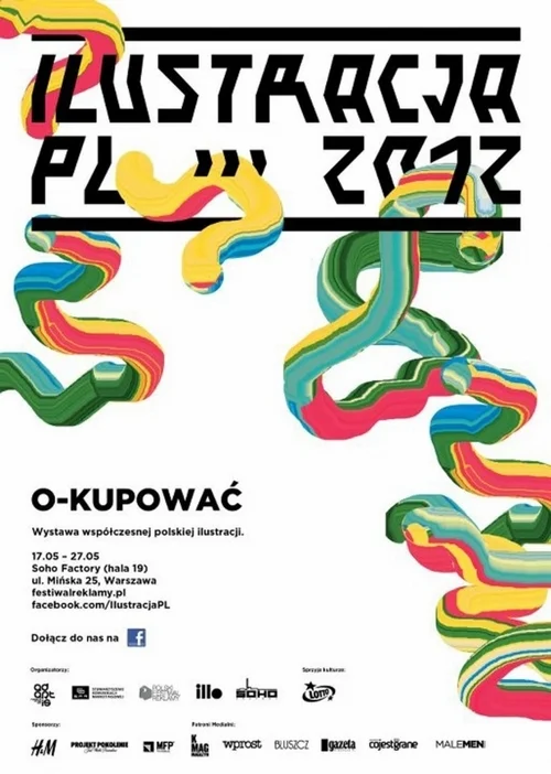 plakat wystawy Ilustracja PL 2012