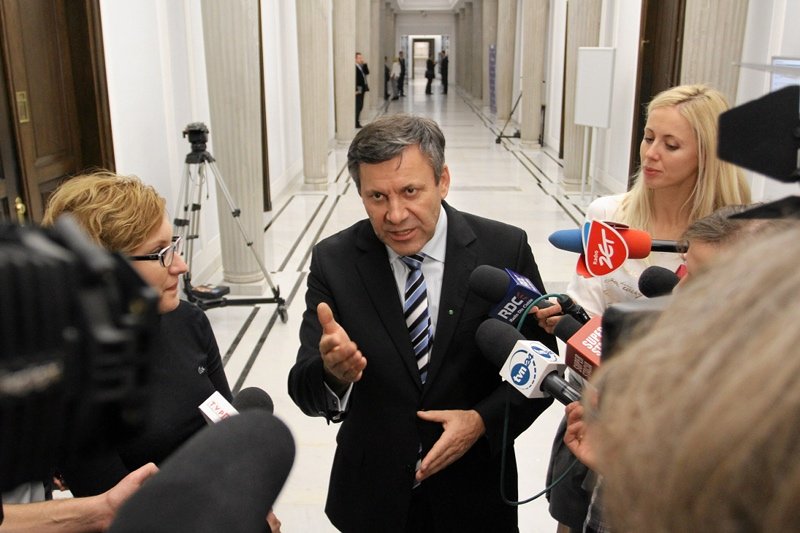 Nowy prezes PSL Janusz Piechociński udziela pierwszych wywiadów