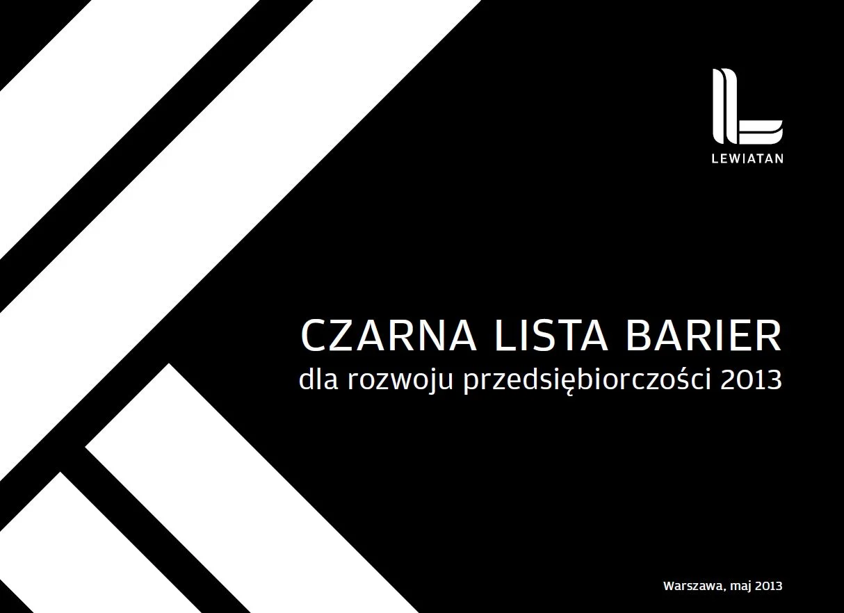 Czarna Lista Barier 2013
