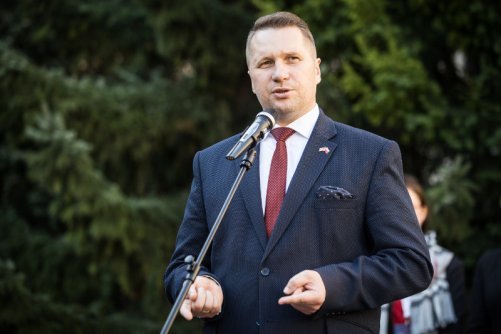 Minister edukacji Przemysław Czarnek.