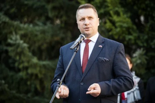 Minister edukacji Przemysław Czarnek.