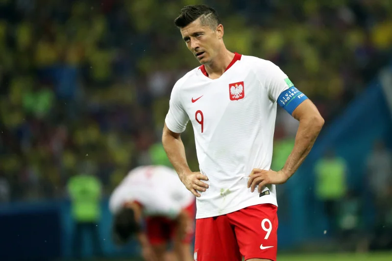 Robert Lewandowski bardzo słabo wypadł podczas dwóch pierwszych meczów na mundialu w Rosji.
