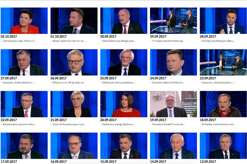 Politycy opozycji w TVP są jak Yeti. Prawie ich tam nie ma, ale co innego widzi KRRiT.