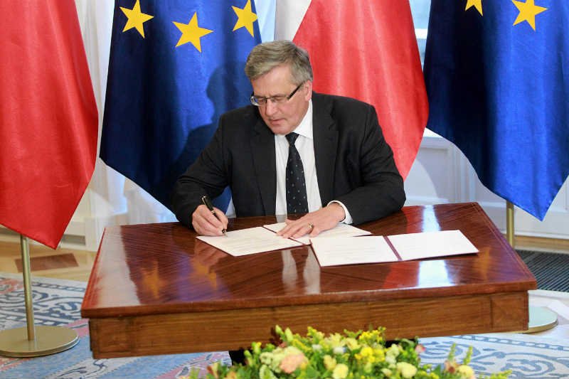 Bronisław Komorowski przyznał, że pisuje wiersze.