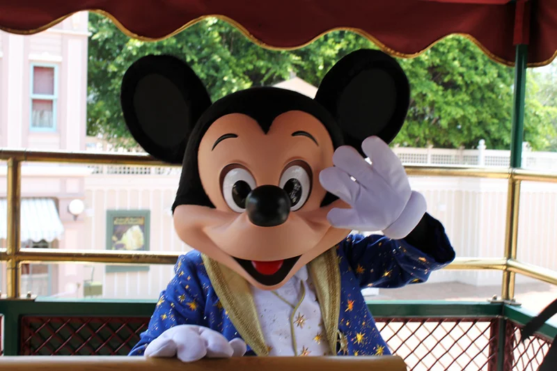 Myszka Miki to symbol Disneylandu