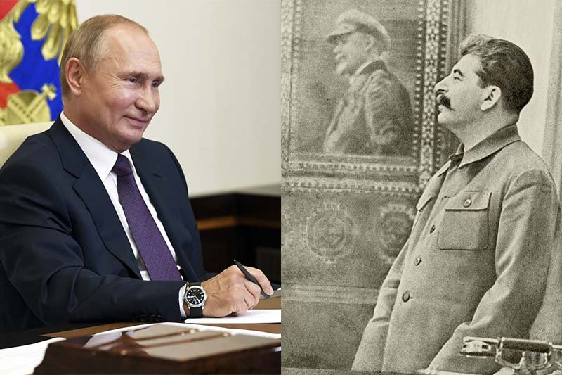 Putin a Stalin