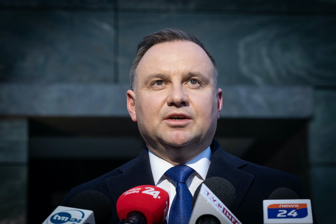 Andrzej Duda potępia aneksję Ukrainy. "Będziemy wspierać jej obrońców"