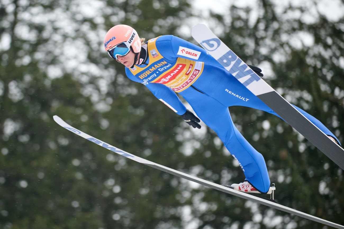 Dawid Kubacki był najlepszy w drugiej serii próbnej przed czwartkowymi kwalifikacjami w Bischofshofen.