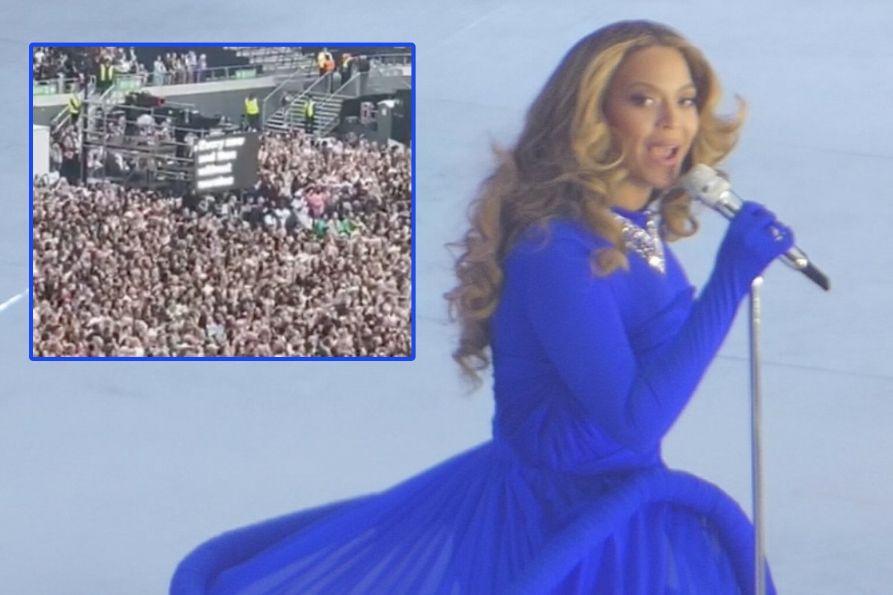 Beyoncé śpiewa z promptera. Internauci nabijają się z wokalistki