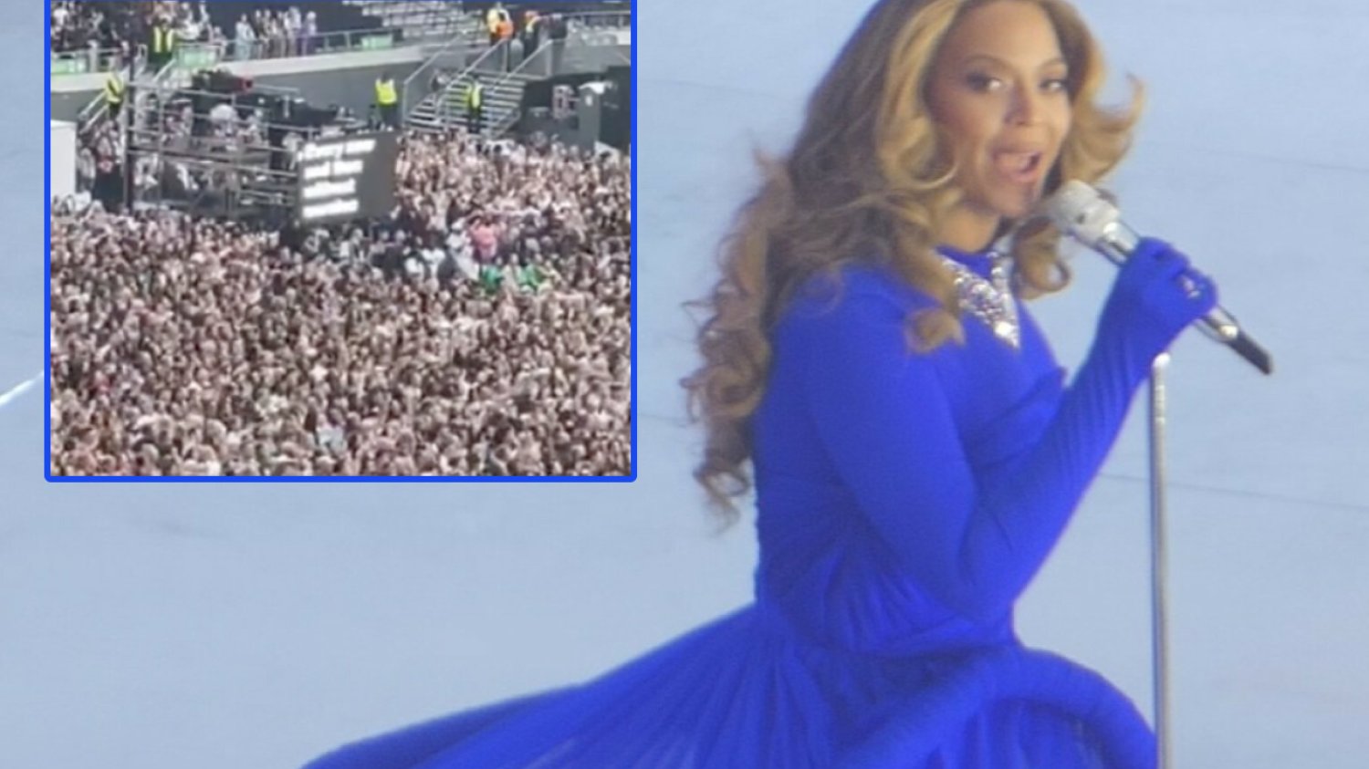 Beyoncé śpiewa z promptera. Internauci nabijają się z wokalistki