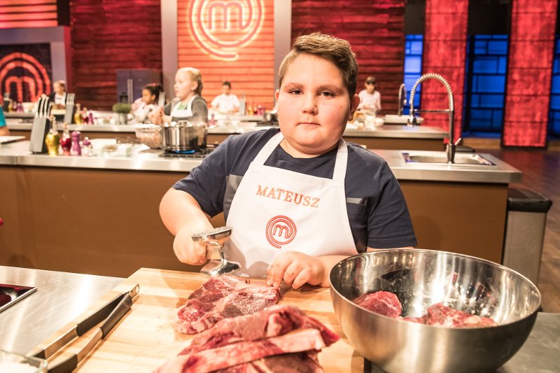 Mateusz Biernat - uczestnik "MasterChefa Junior".
