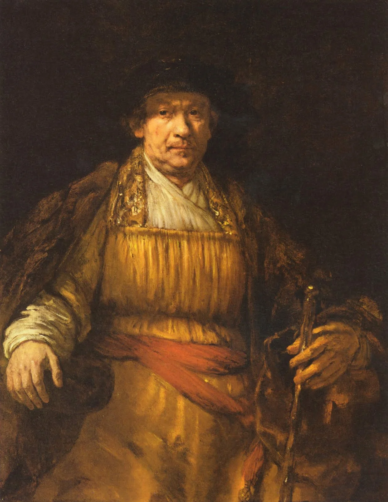 Rembrandt Harmenszoon van Rijn, Autoportret, 1658, Frick Collection, Nowy Jork
