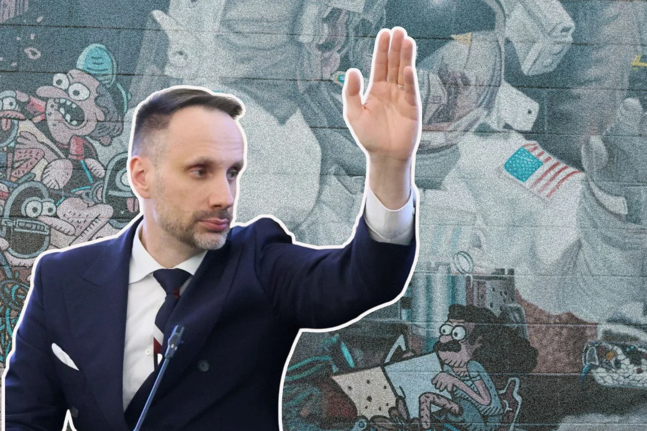 Tańczący Janusz Kowalski. Poseł PiS dał popis swoich umiejętności.
