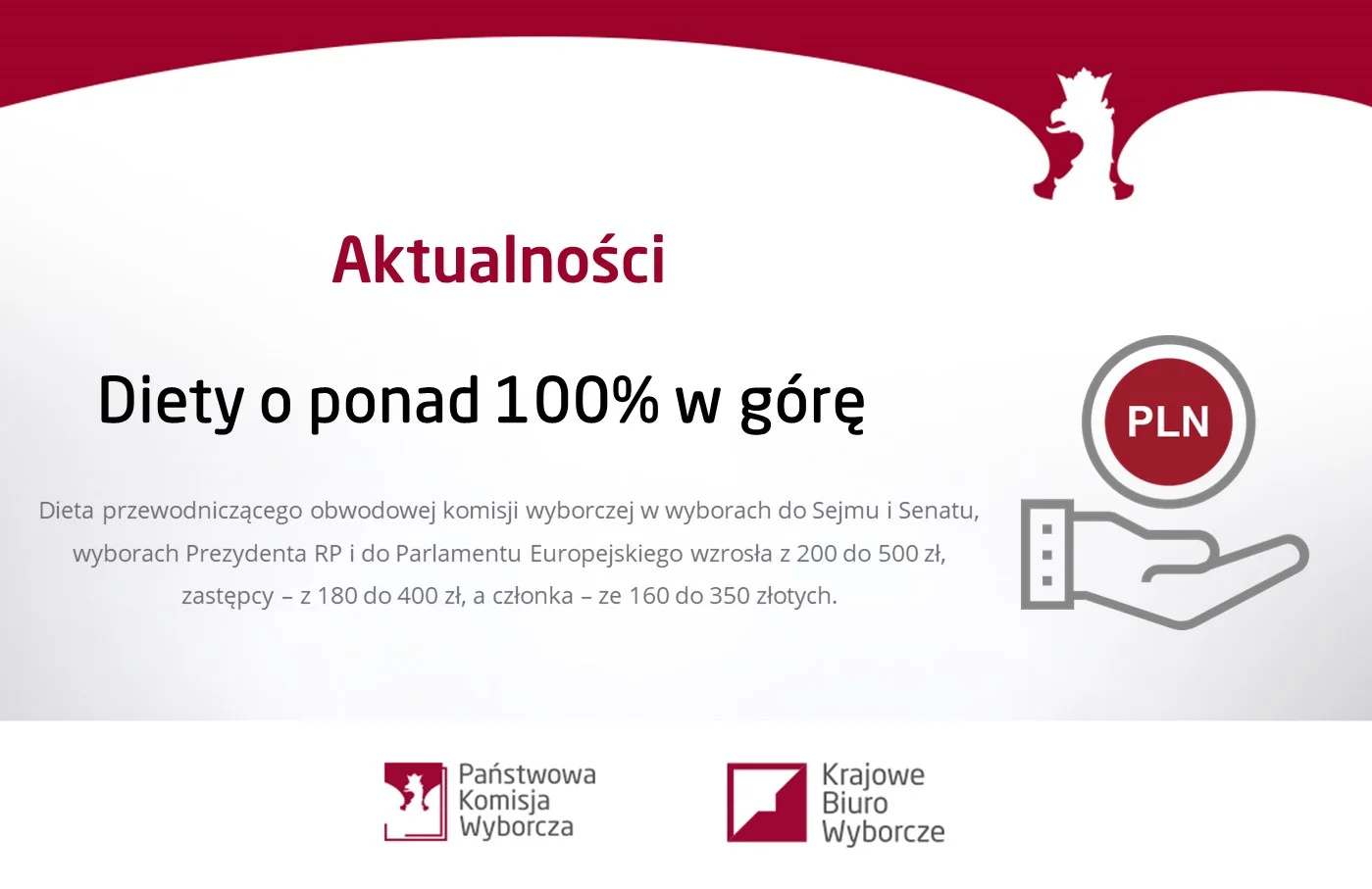 Państwowa Komisja Wyborcza potwierdza, że w tym roku doszło do sporej podwyżki wynagrodzeń dla pracę w komisjach wyborczych. Ile można zarobić za pracę w komisji wyborczej w 2020 roku?