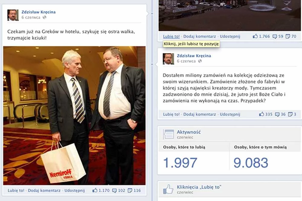Fanpage Zdzisława Kręciny