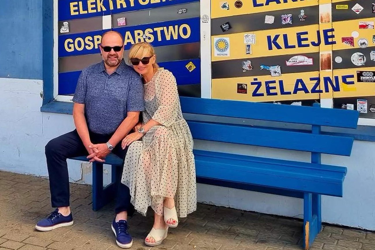 Katarzyna i Cezary Żakowie pojechali do Wilkowyj w ramach WOŚP.