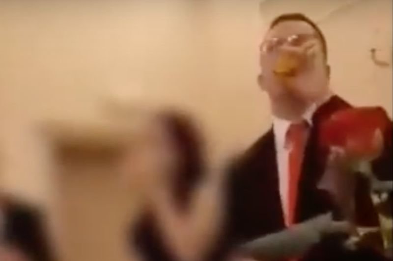 Nagranie pokazano na profilu "Dziennika Wschodniego" na Youtube.