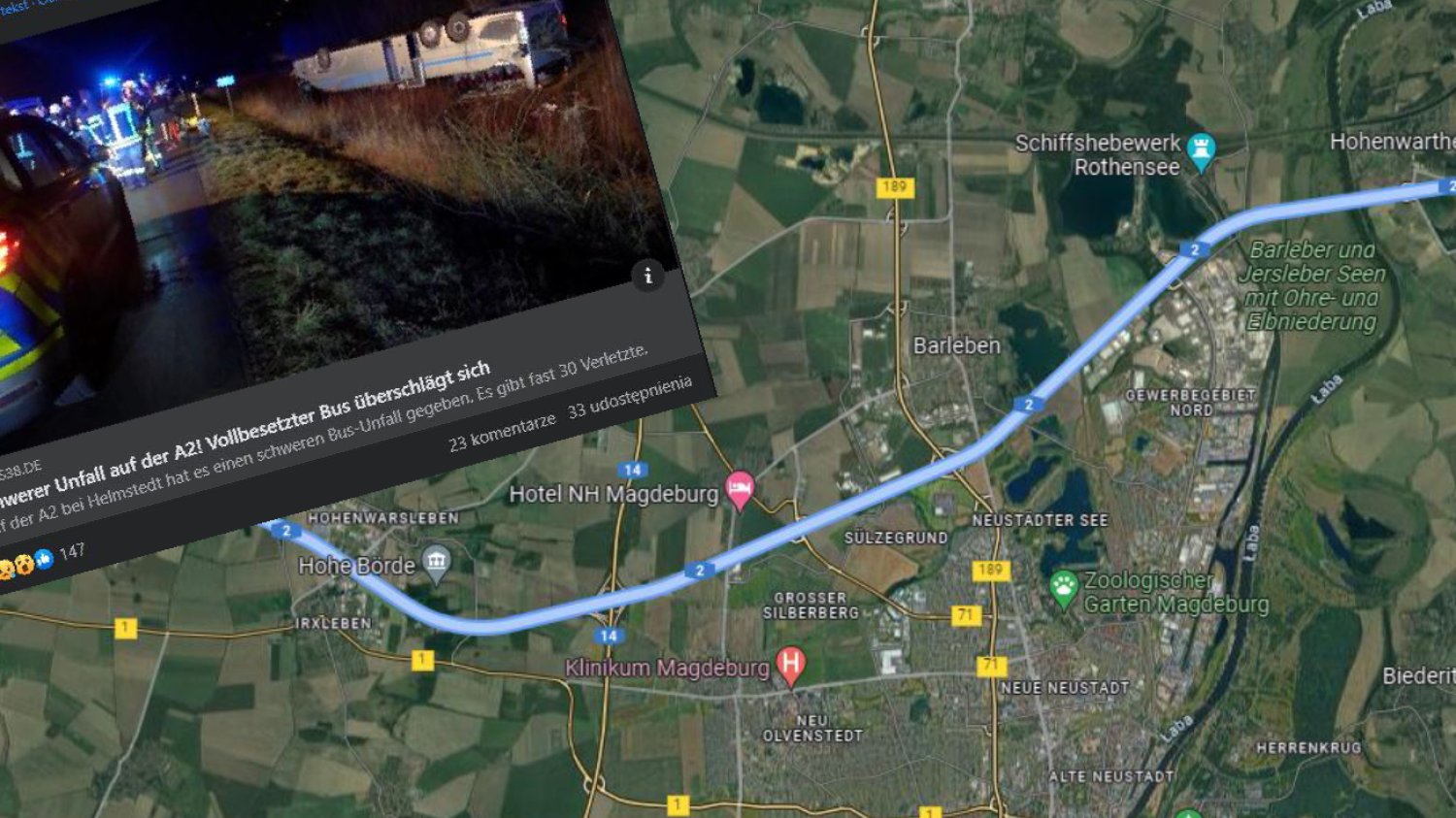 Nowe fakty ws. wypadku autokaru w Niemczech. Przewoźnik zabrał głos.