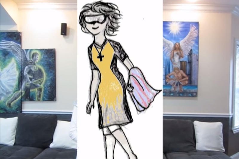 Katolicka moda. Dziewczyna pokazuje jak się ubrać, aby nie zgrzeszyć